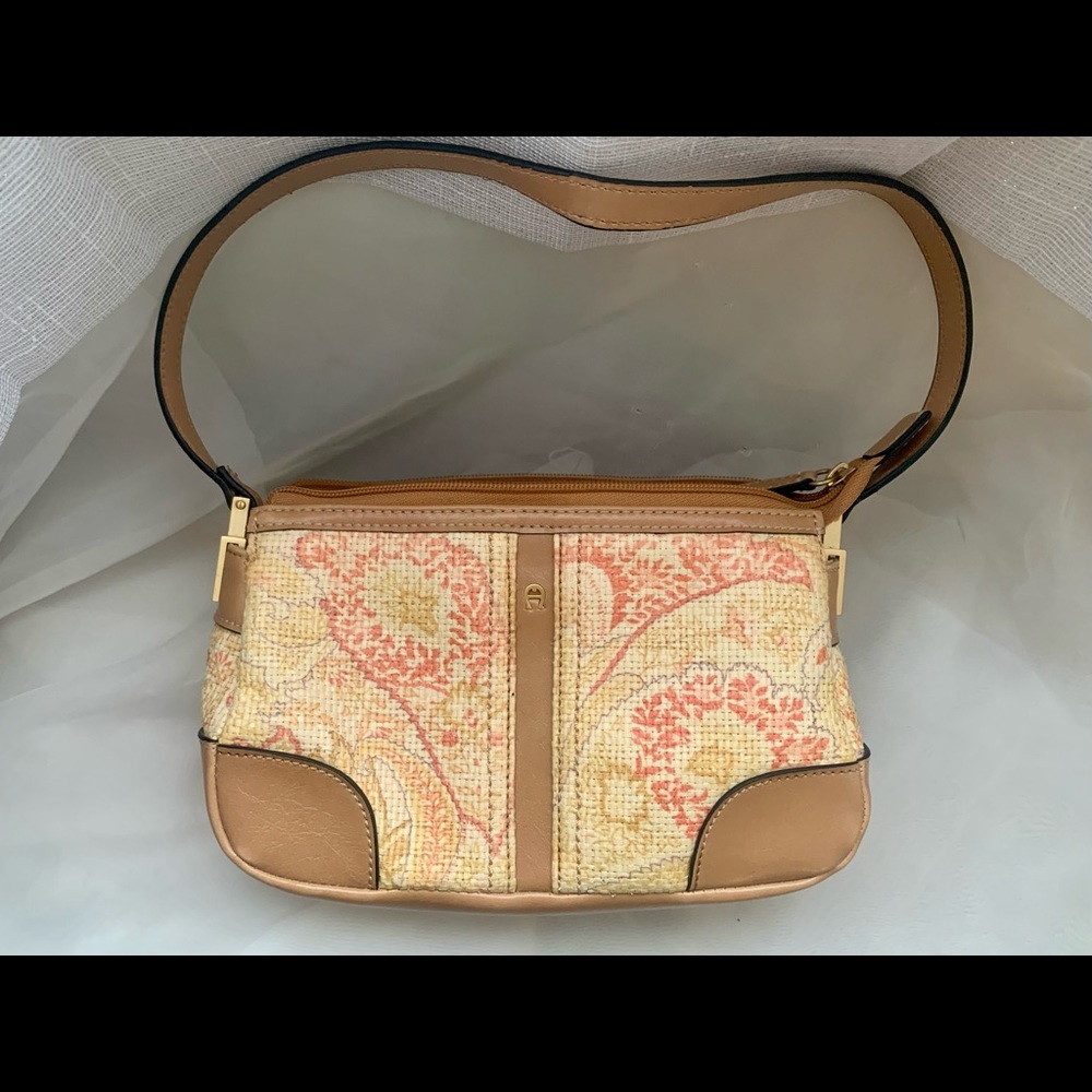 Etienne Aigner Straw Purse